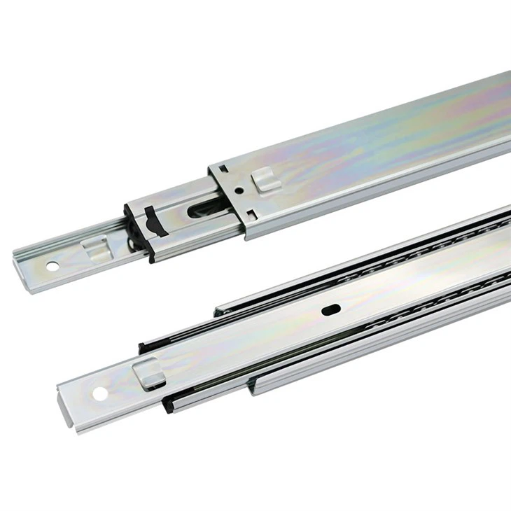 Pritrdite-na drsnik predala s krogličnimi ležaji